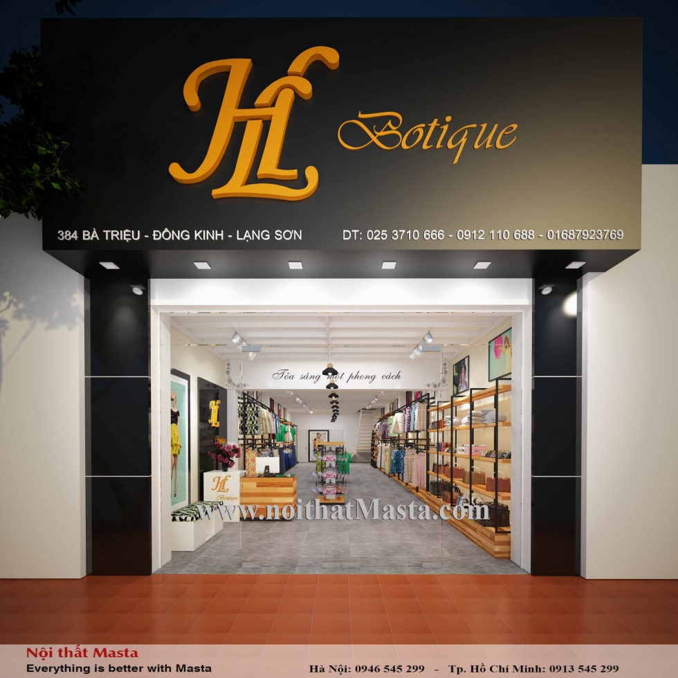thiet ke shop thoi trang nu